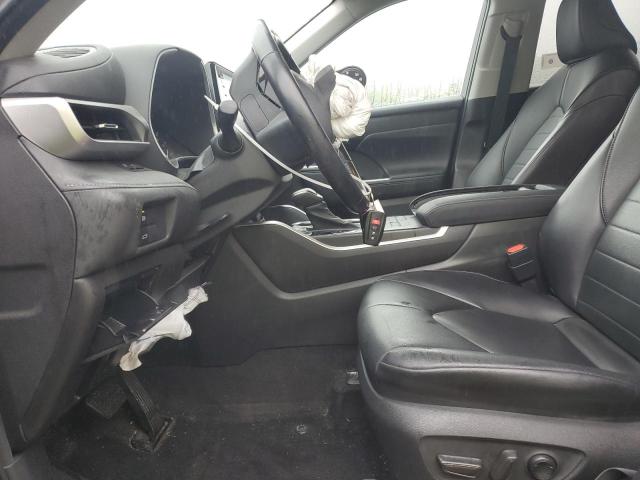 5TDGZRBH9MS057067 - 2021 TOYOTA HIGHLANDER XLE RED photo 7