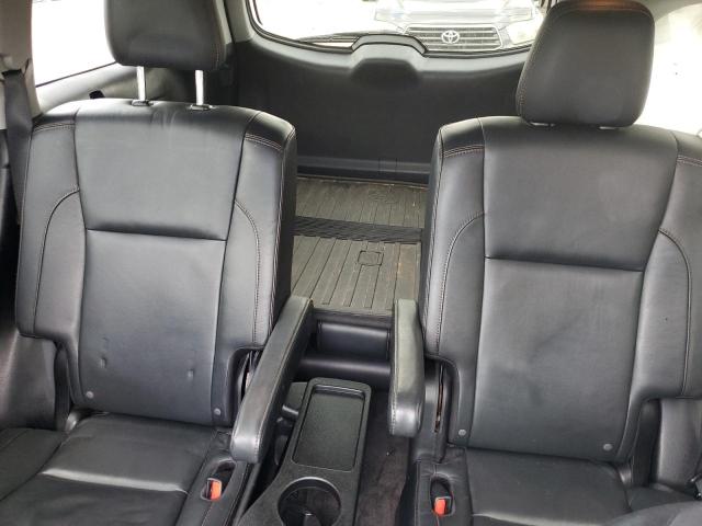 5TDKKRFH1GS156608 - 2016 TOYOTA HIGHLANDER XLE BLACK photo 10