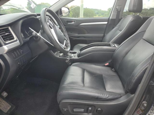 5TDKKRFH1GS156608 - 2016 TOYOTA HIGHLANDER XLE BLACK photo 7