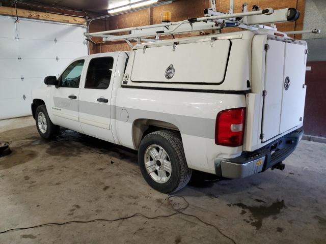 3GCXCUEJ7AG262285 - 2010 CHEVROLET SILVERADO C1500 HYBRID WHITE photo 2