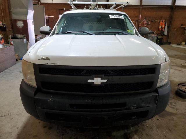 3GCXCUEJ7AG262285 - 2010 CHEVROLET SILVERADO C1500 HYBRID WHITE photo 5