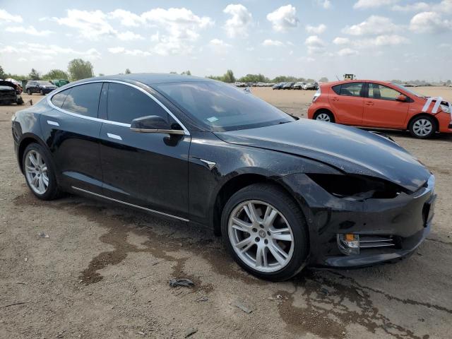 5YJSA1E2XMF426999 - 2021 TESLA MODEL S 黑色 照片 4