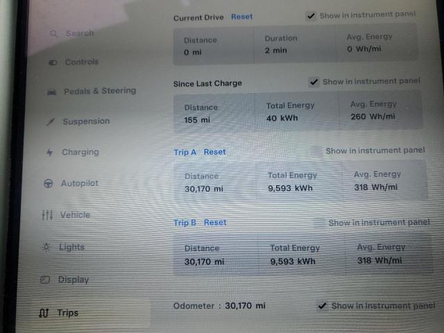 5YJSA1E2XMF426999 - 2021 TESLA MODEL S 黑色 照片 9