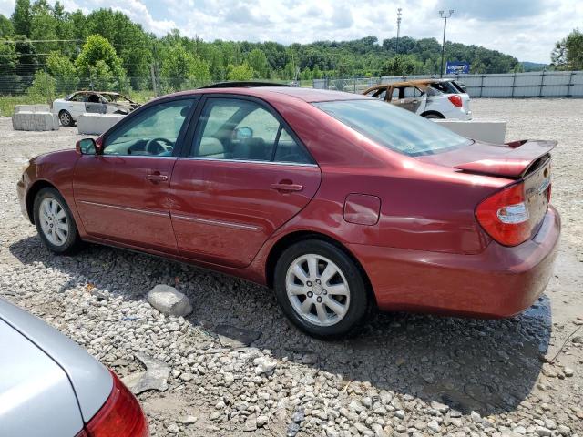 4T1BE30K64U284371 - 2004 TOYOTA CAMRY LE RED photo 2