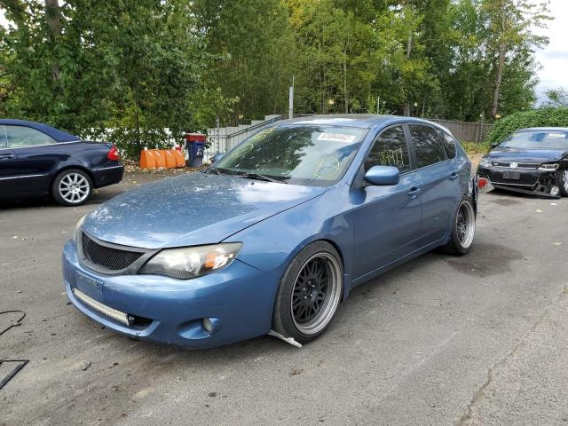 JF1GH60699G815628 - 2009 SUBARU IMPREZA 2.5I PREMIUM BLUE photo 2