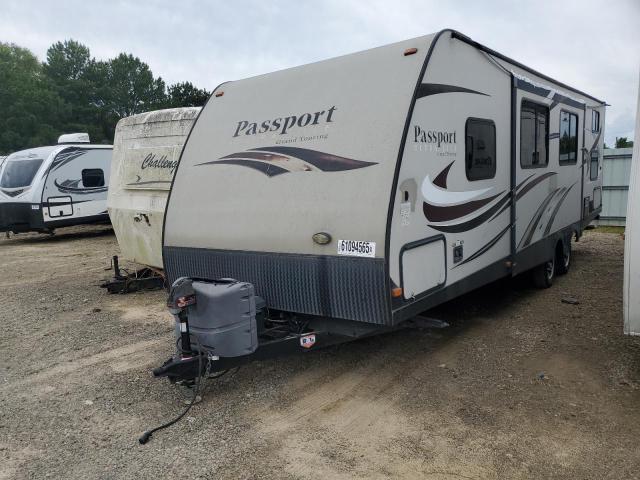 4YDT28127FT415858 - 2015 KEYSTONE PASSPORT TWO TONE photo 2