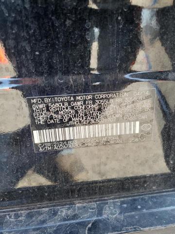 JTHCL5EF3E5021707 - 2014 LEXUS LS 460 BLACK photo 12