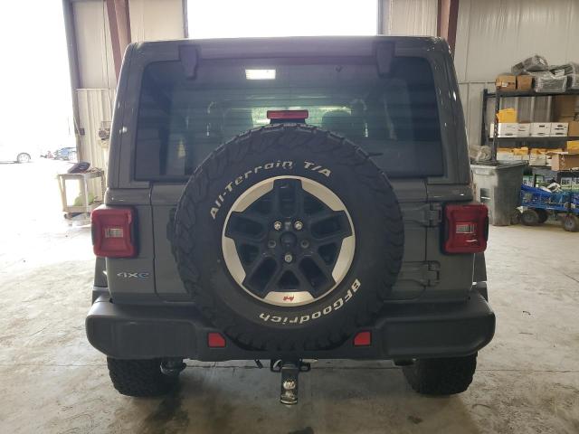 1C4JJXP65MW757788 - 2021 JEEP WRANGLER U SAHARA 4XE CHARCOAL photo 6