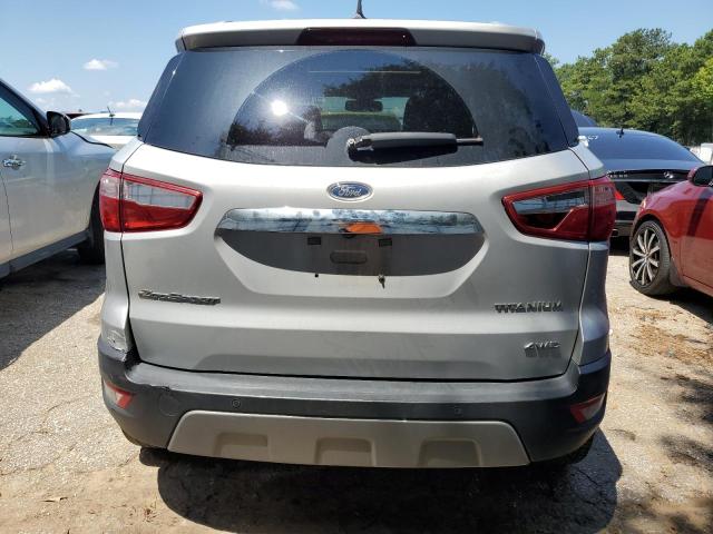 MAJ6S3KL5LC367594 - 2020 FORD ECOSPORT TITANIUM SILVER photo 6