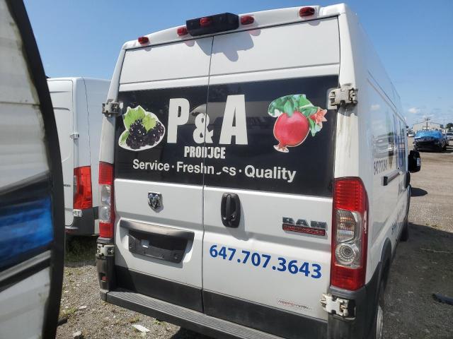 3C6TRVDG9KE537605 - 2019 RAM PROMASTER 2500 HIGH WHITE photo 6