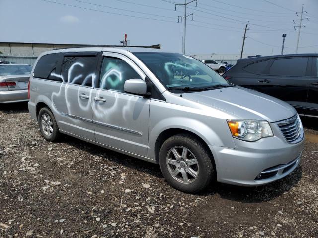 2A4RR5DG9BR715878 - 2011 CHRYSLER TOWN & COU TOURING SILVER photo 4