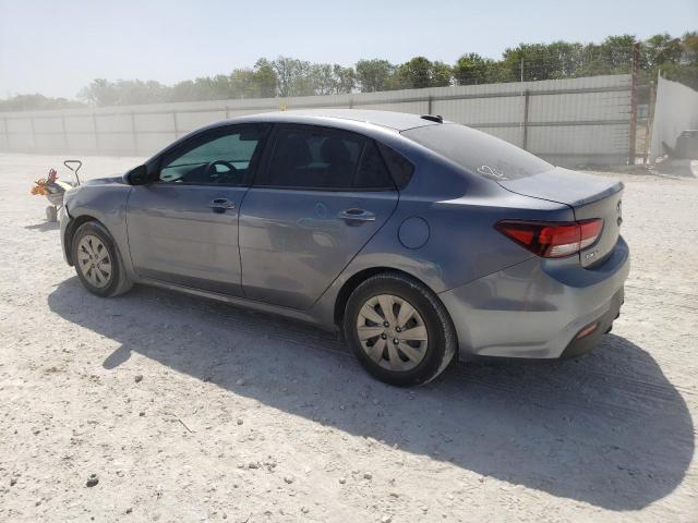 3KPA24AD4LE317931 - 2020 KIA RIO LX GRAY photo 2