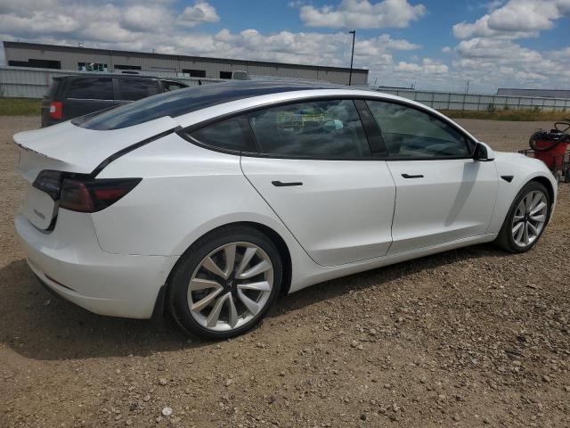 5YJ3E1EA0MF921809 - 2021 TESLA MODEL 3 WHITE photo 3