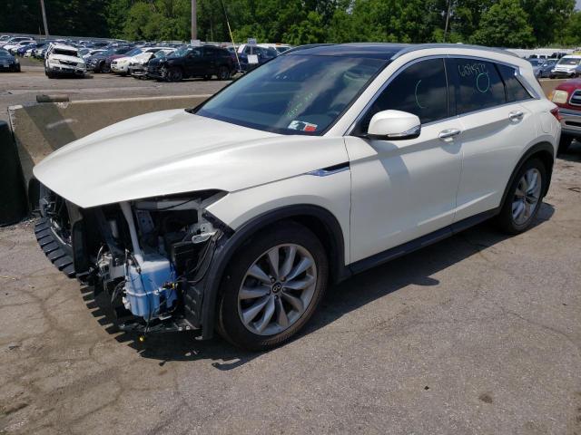 3PCAJ5BB9MF109268 - 2021 INFINITI QX50 LUXE WHITE photo 1