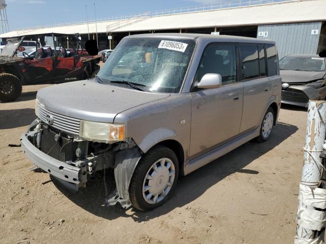 JTLKT334064041167 - 2006 TOYOTA SCION XB SILVER photo 1