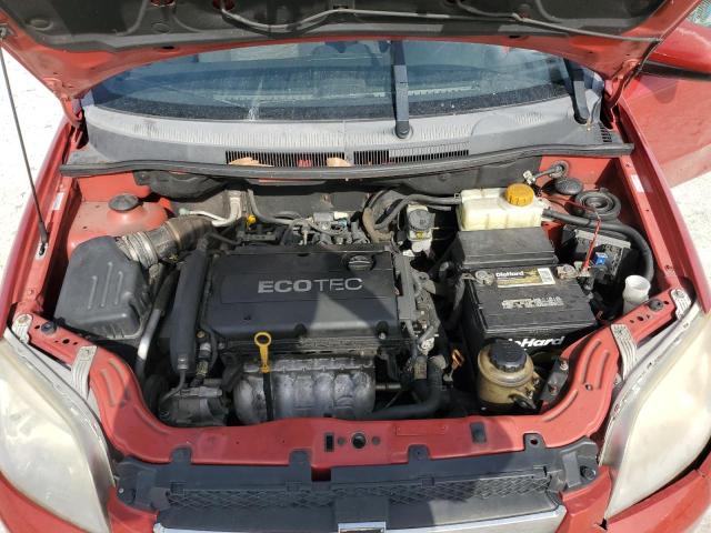 KL1TD5DE0BB185010 - 2011 CHEVROLET AVEO LS 红色 照片 11