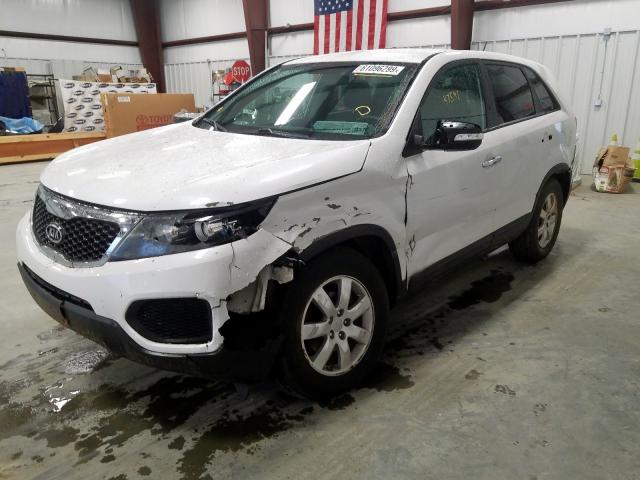 5XYKT3A11BG078101 - 2011 KIA SORENTO BASE  photo 2