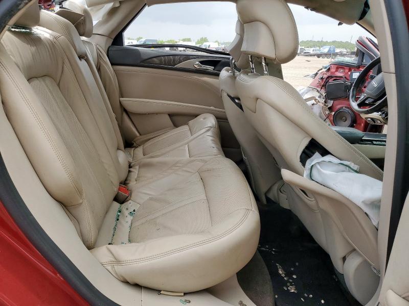 3LN6L5E96HR663246 - 2017 LINCOLN MKZ RESERVE MAROON photo 10