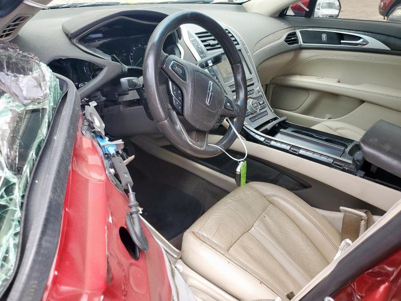 3LN6L5E96HR663246 - 2017 LINCOLN MKZ RESERVE MAROON photo 8