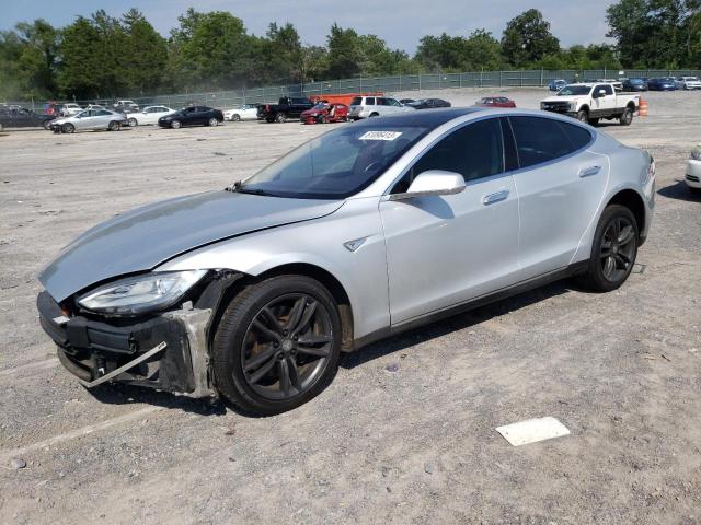 5YJSA1DN1CFS00120 - 2012 TESLA MODEL S Արծաթագույն լուսանկար 1