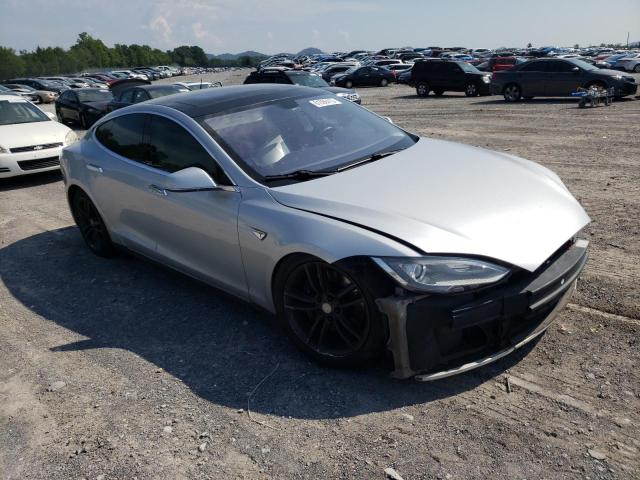 5YJSA1DN1CFS00120 - 2012 TESLA MODEL S Արծաթագույն լուսանկար 4