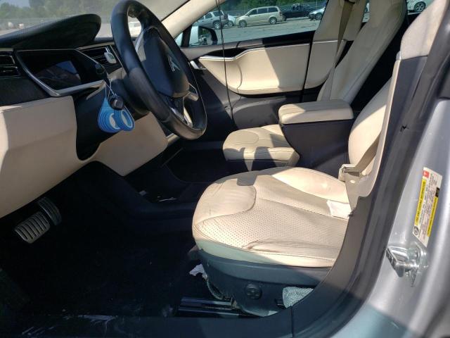 5YJSA1DN1CFS00120 - 2012 TESLA MODEL S Արծաթագույն լուսանկար 7