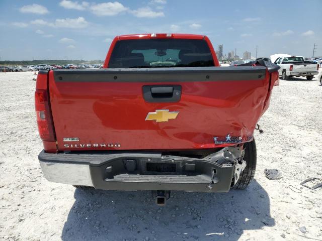 1GCRCSE0XCZ146053 - 2012 CHEVROLET SILVERADO C1500 LT RED photo 6