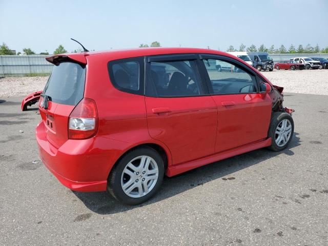 JHMGD38647S047090 - 2007 HONDA FIT S 红色 照片 3