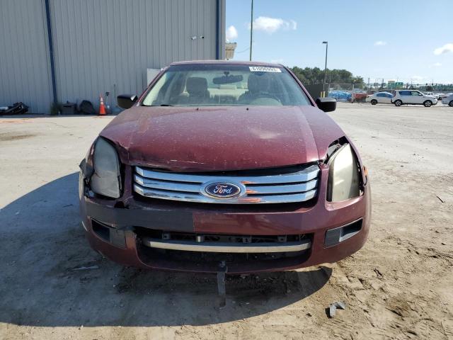 3FAFP06Z76R114992 - 2006 FORD FUSION S BURGUNDY photo 5