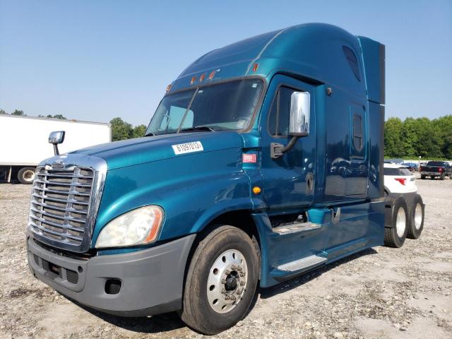 3AKJGLDR1DSBY6842 - 2013 FREIGHTLINER CASCADIA 1 TEAL photo 2