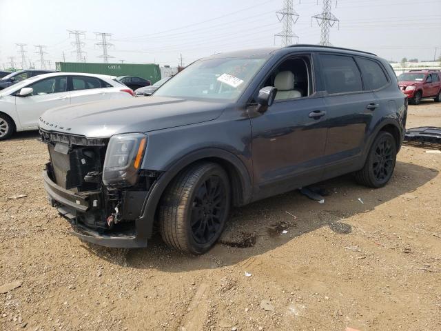 5XYP3DHC9MG144268 - 2021 KIA TELLURIDE EX GRAY photo 1