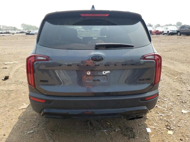 5XYP3DHC9MG144268 - 2021 KIA TELLURIDE EX GRAY photo 6