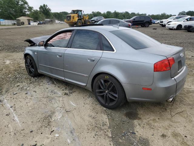 WAUEF98E26A114543 - 2006 AUDI A4 S-LINE 2.0T QUATTRO TURBO GRAY photo 2