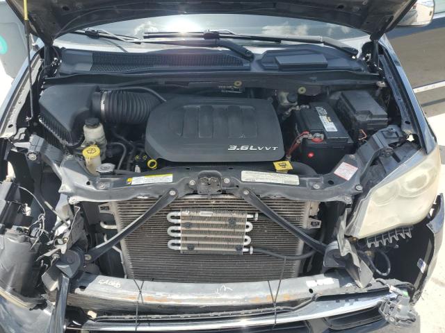 2A4RR6DG3BR612154 - 2011 CHRYSLER TOWN & COU LIMITED BLACK photo 12