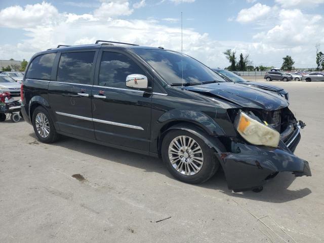 2A4RR6DG3BR612154 - 2011 CHRYSLER TOWN & COU LIMITED BLACK photo 4