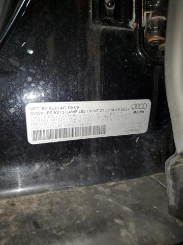 WAUWG74F29N060792 - 2009 AUDI A6 PRESTIGE Czarny zdjęcie 12