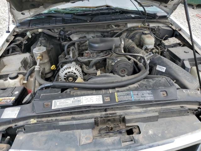 1GTCS19X338184756 - 2003 GMC SONOMA WHITE photo 11