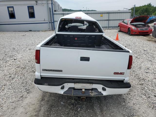 1GTCS19X338184756 - 2003 GMC SONOMA WHITE photo 6