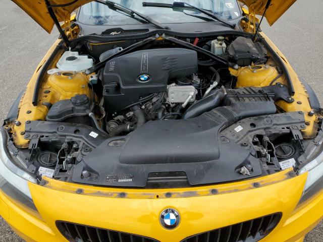 WBALL5C57CE716617 - 2012 BMW Z4 SDRIVE28I YELLOW photo 11