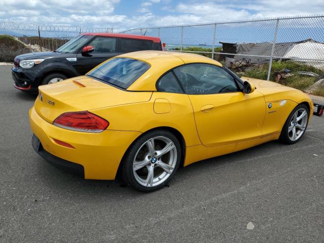 WBALL5C57CE716617 - 2012 BMW Z4 SDRIVE28I YELLOW photo 3
