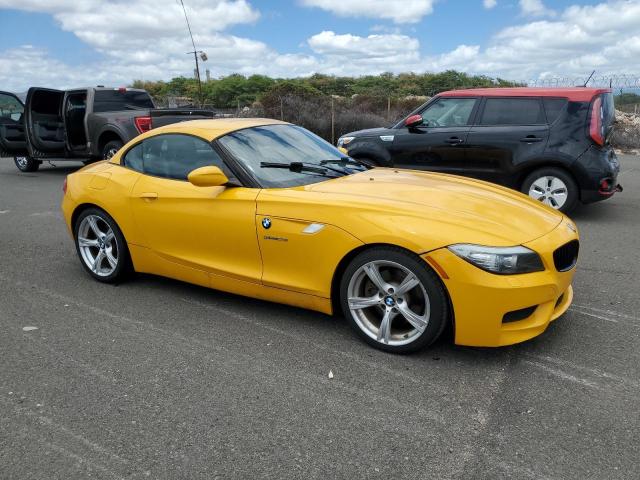 WBALL5C57CE716617 - 2012 BMW Z4 SDRIVE28I YELLOW photo 4