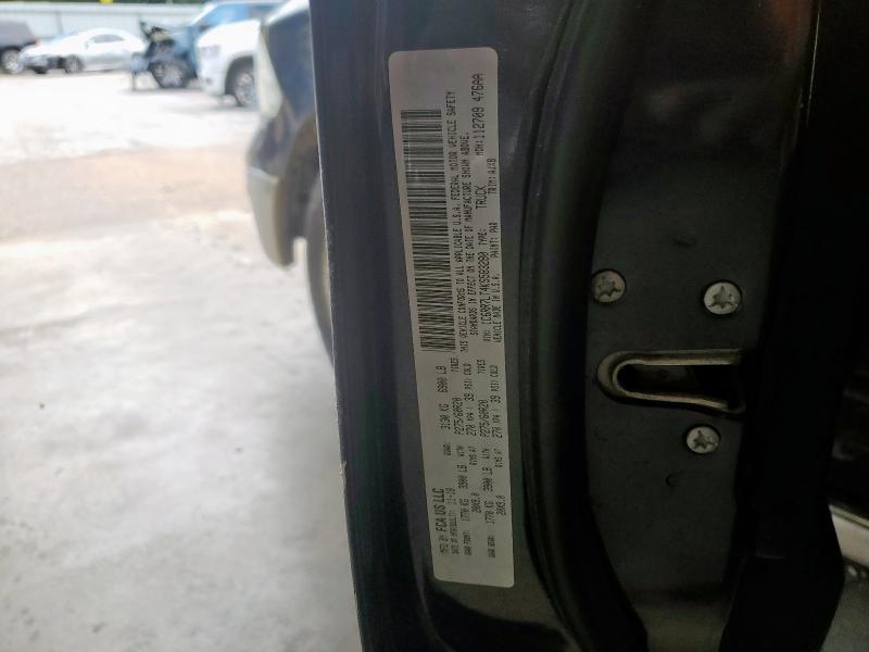 1C6RR7LT4KS583280 - 2019 RAM 1500 CLASS SLT 灰色 照片 12