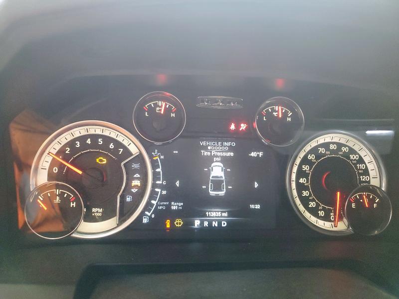 1C6RR7LT4KS583280 - 2019 RAM 1500 CLASS SLT 灰色 照片 9