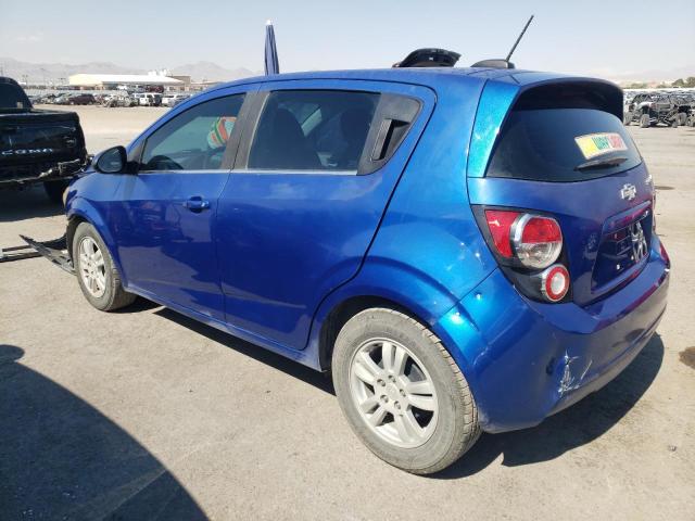 1G1JC6SH4G4163599 - 2016 CHEVROLET SONIC LT BLUE photo 2