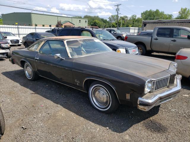 3G37K5M363013 - 1975 OLDSMOBILE CUTLASS BLACK photo 4