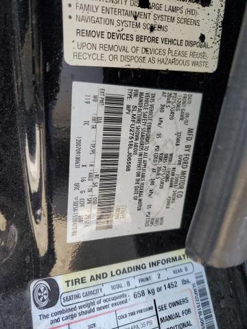 5LMFU27518LJ06598 - 2008 LINCOLN NAVIGATOR 黑色 照片 13