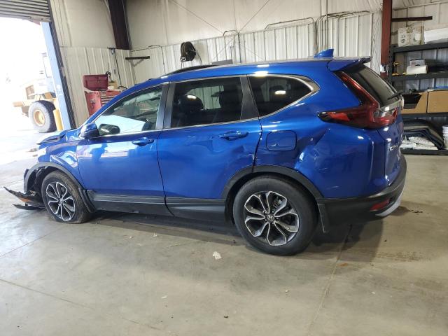 7FARW2H8XME018576 - 2021 HONDA CR-V EXL 蓝色 照片 2