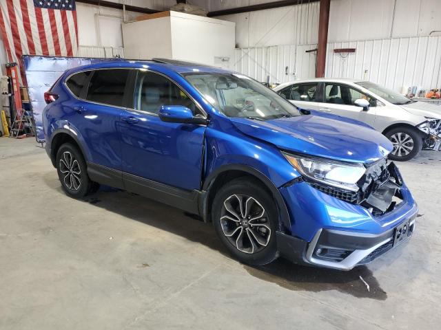 7FARW2H8XME018576 - 2021 HONDA CR-V EXL 蓝色 照片 4