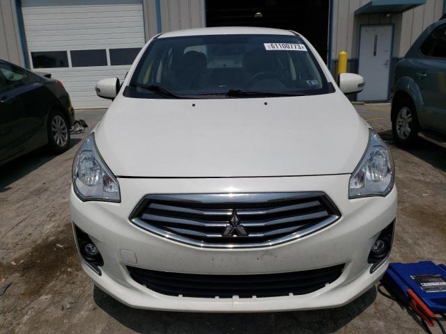 ML32F4FJ6HHF20236 - 2017 MITSUBISHI MIRAGE G4 SE WHITE photo 5