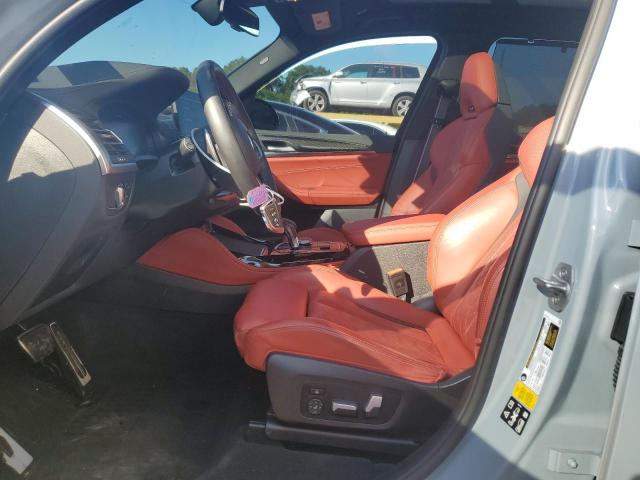 5YM13EC06P9N64558 - 2023 BMW X3 M SILVER photo 7